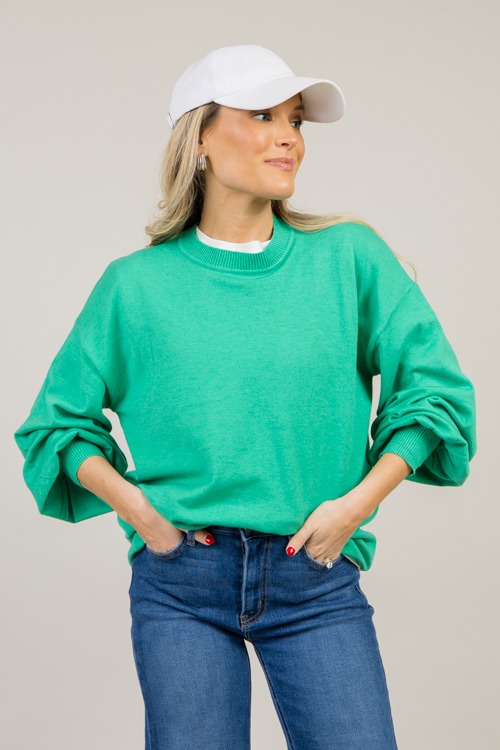 Timeless Design Sweater, Green - 0116-25p.jpg