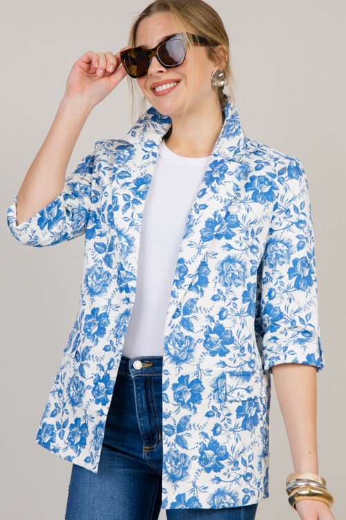 Blue Floral Print Blazer - 0128-33.jpg