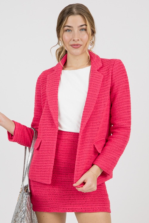 Crochet Mini Skirt, Raspberry Sorbet - 0204-28p.jpg