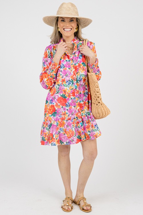 Greta Floral Dress, White Multi - 0206-8p.jpg