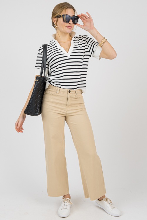 Stripe Knit Top, White Black - 0207-84p.jpg