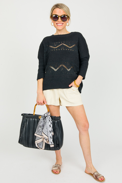Hailey Shorts, Ecru