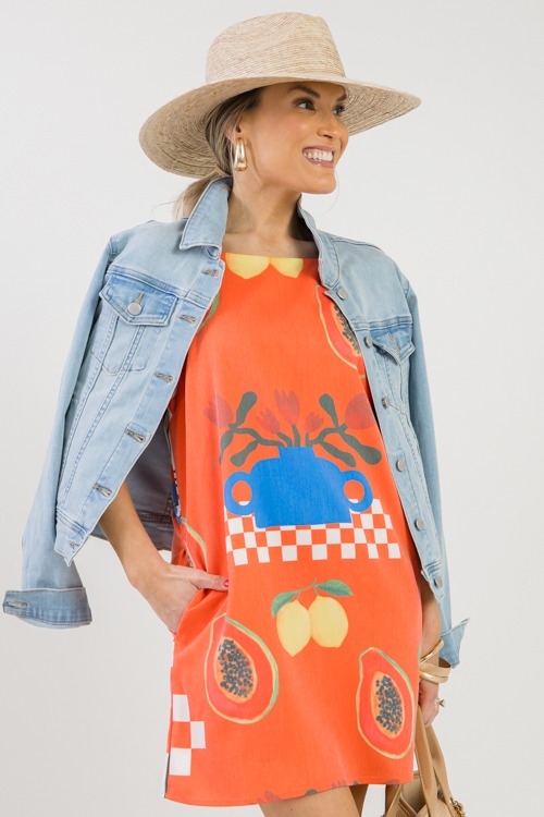 Squeeze The Day Dress, Orange Multi - 0217-68p.jpg