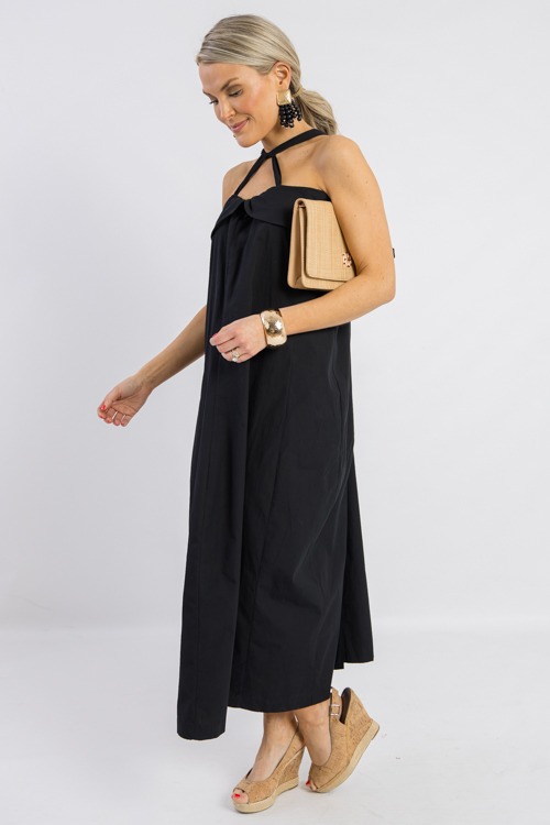 Poplin Halter Midi, Black - 0225-93h.jpg