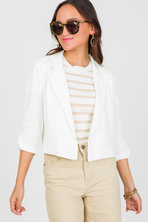 haven off white blazer