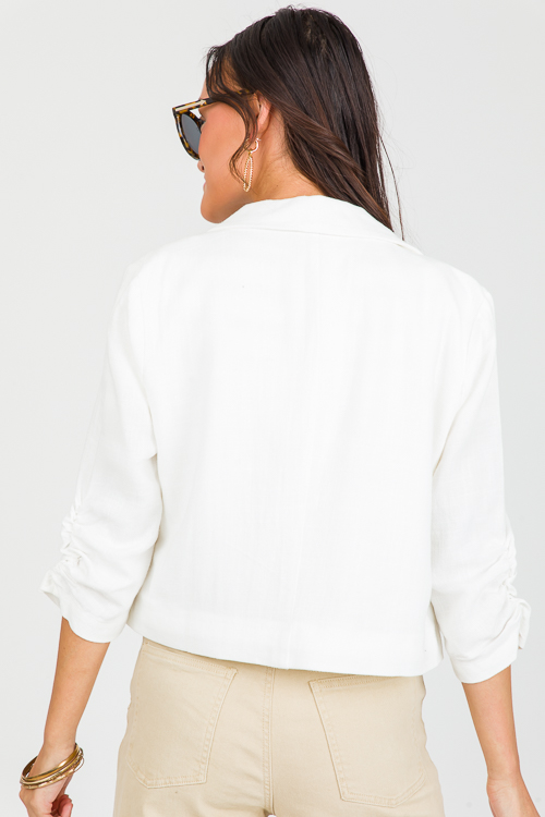 haven off white blazer