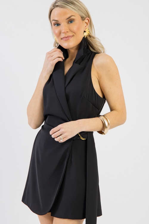 Buckle Down Romper, Black - 0306-66p.jpg