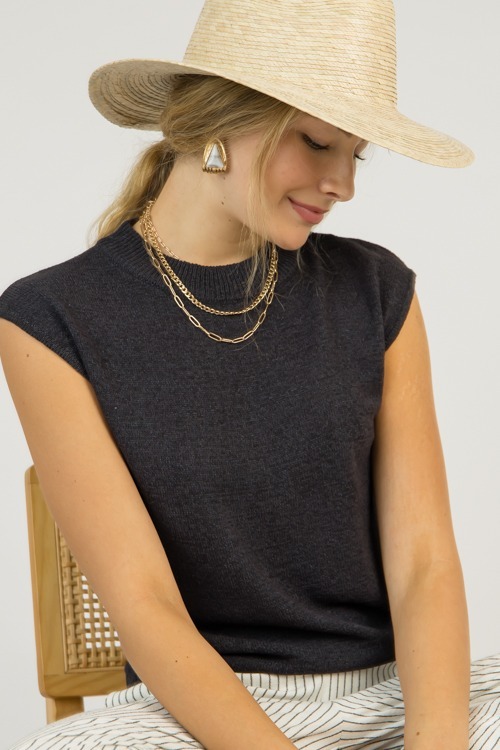 Stone Triangle Hoops, Howlite - 0311-28-01.jpg