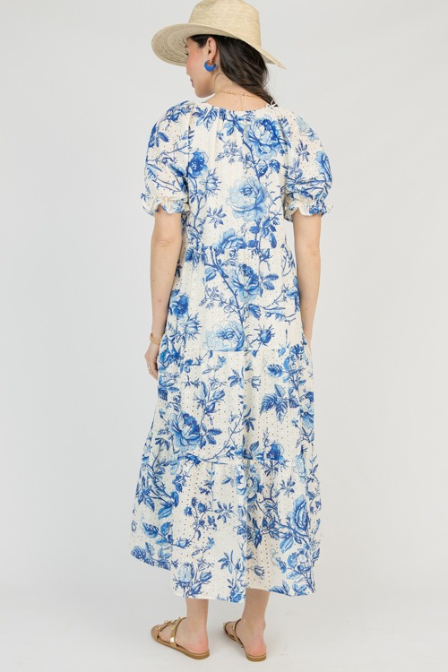 Floral Print Eyelet Maxi, Blu/W - 0317-130.jpg