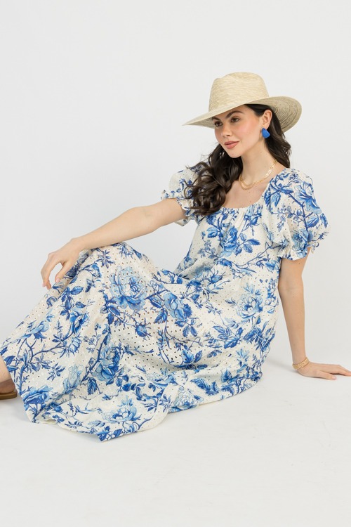 Floral Print Eyelet Maxi, Blu/W - 0317-131.jpg