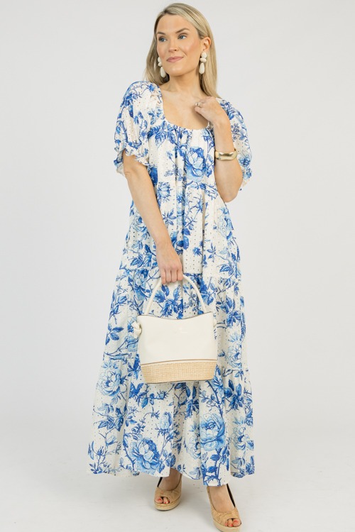 Floral Print Eyelet Maxi, Blu/W - 0317-132.jpg