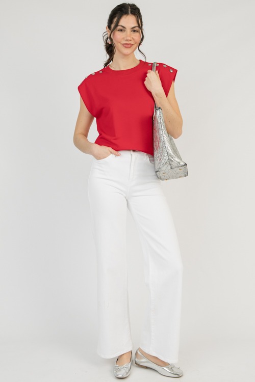 Studded Shoulders Top, Red - 0317-133p-Edit.jpg