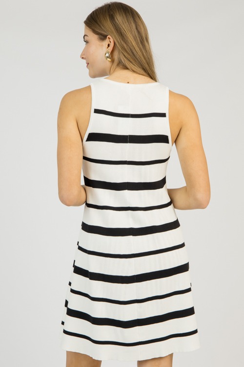 Stripe Sweater Dress,Off Wh/Blk - 0318-107.jpg
