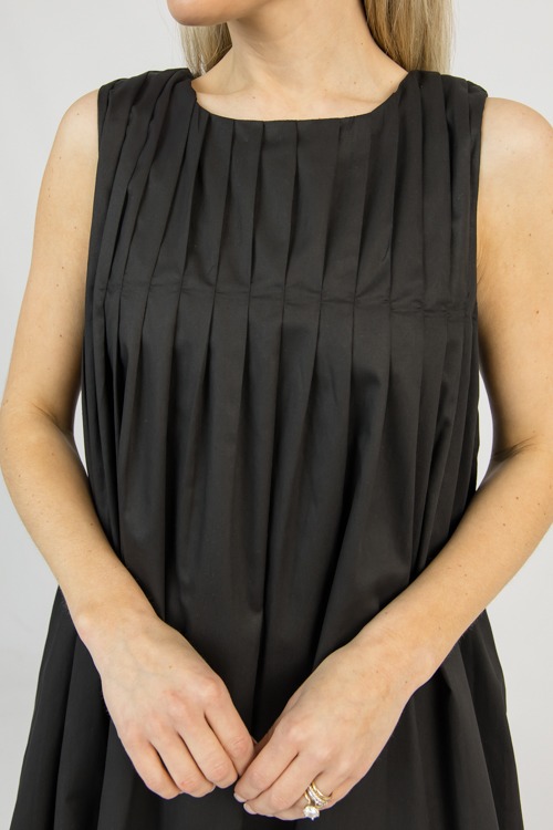 Pippa Pleated Dress, Black - 0318-130h.jpg
