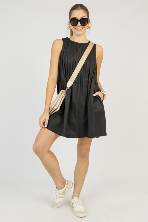 Pippa Pleated Dress, Black - 0318-131.jpg