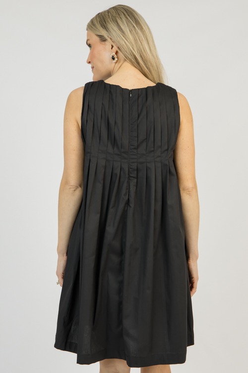 Pippa Pleated Dress, Black - 0318-135.jpg