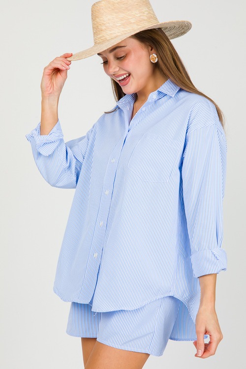 Striped Shorts Set, Blue - 0318-36.jpg