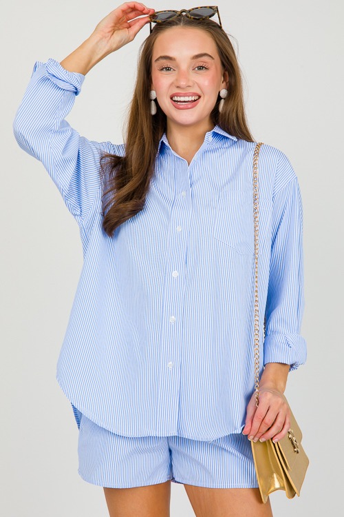 Striped Shorts Set, Blue - 0318-39.jpg