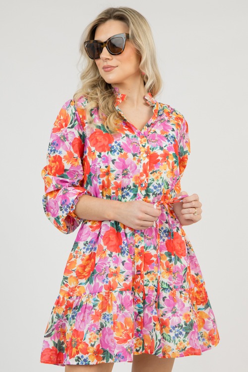 Greta Floral Dress, White Multi - 0318-5.jpg