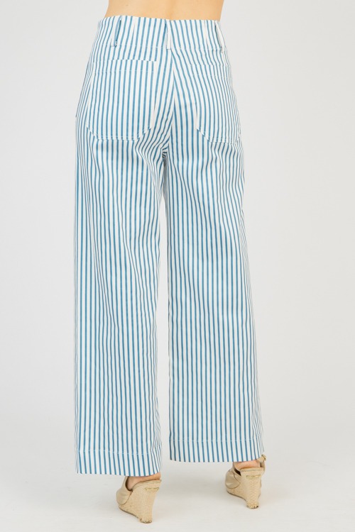 Stripe Patch Pocket Pants, Blue - 0320-67h.jpg