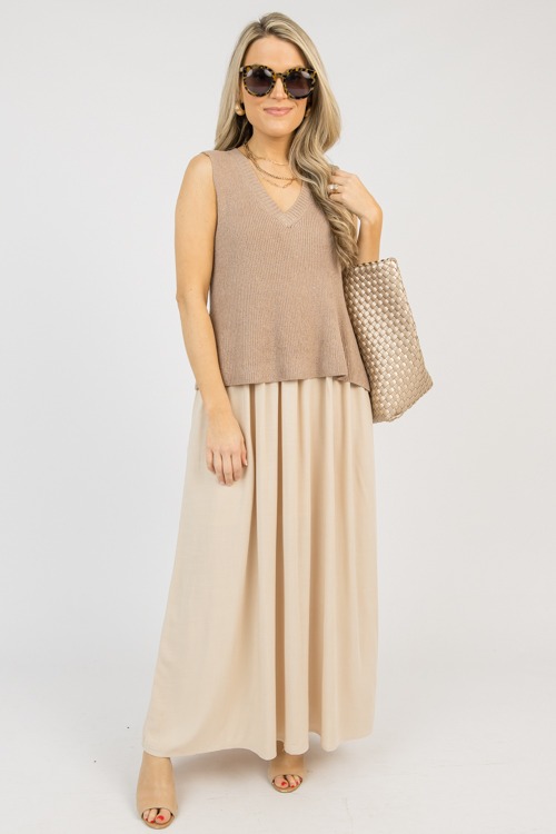 V-Neck Sweater Tank, Mocha - 0321-121.jpg