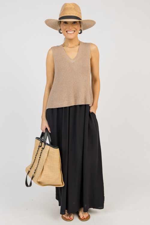 V-Neck Sweater Tank, Mocha - 0321-133h.jpg