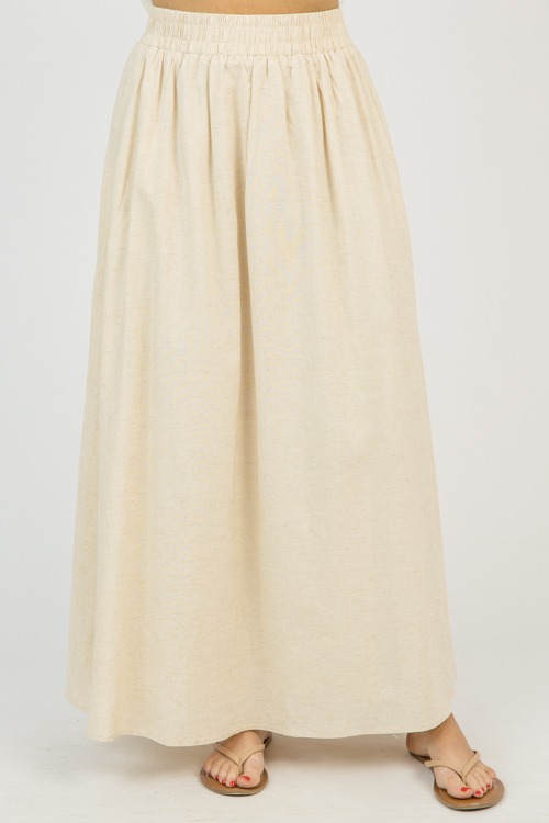 Mary Linen Maxi Skirt, Oatmeal - 0331-168.jpg