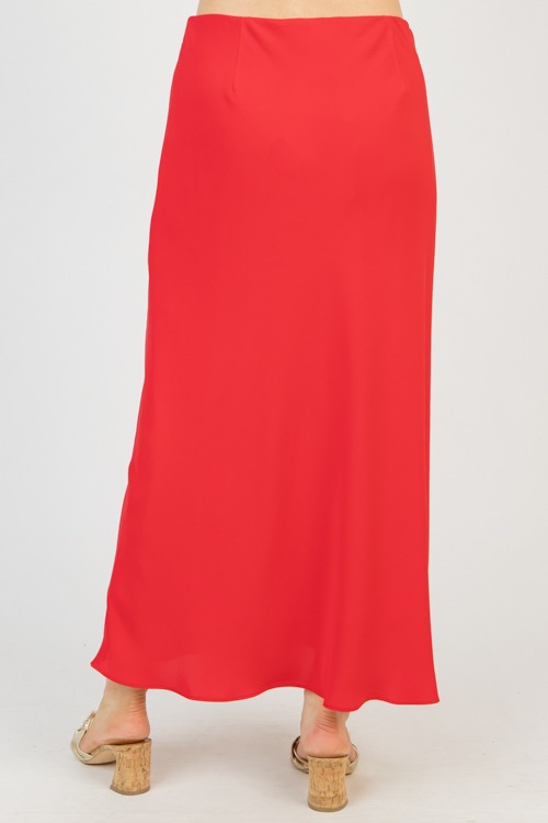 Pull-On Bias Midi Skirt, Red - 0401-107.jpg