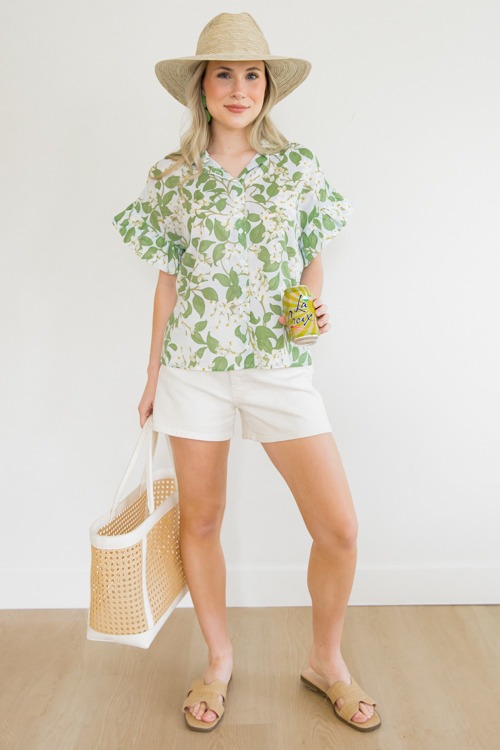 Kiana Floral Shirt, Lt. Blue/Green - 0404-123.jpg