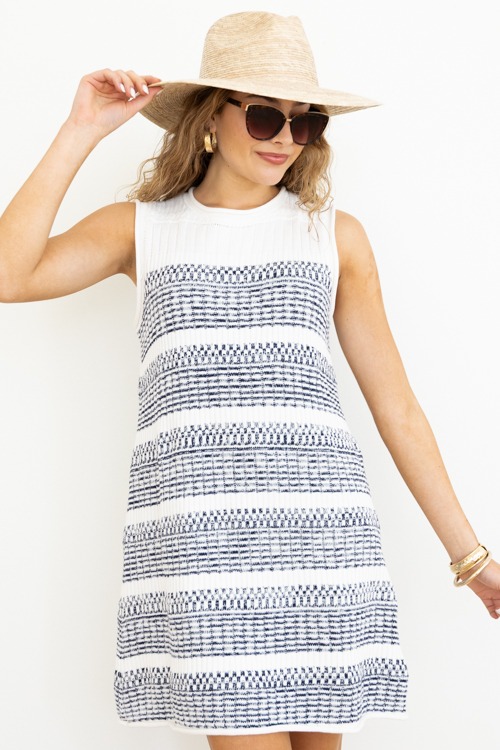 Linear Lines Sweater Dress, Nav - 0407-14p.jpg