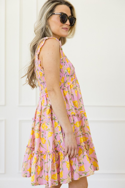 Daffodil Smock Dress, Pink/Yellow - 0414-81.jpg