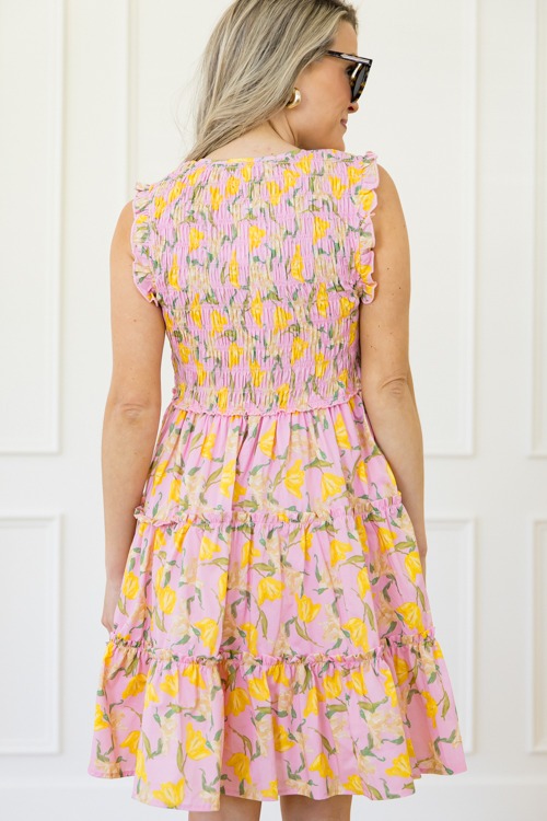 Daffodil Smock Dress, Pink/Yellow - 0414-82.jpg