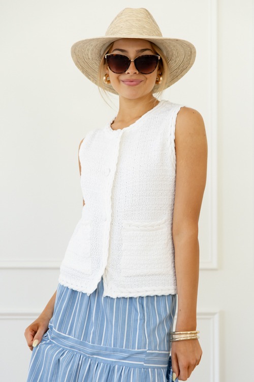 Braided Trim Sweater Vest, Off White - 0416-122p.jpg