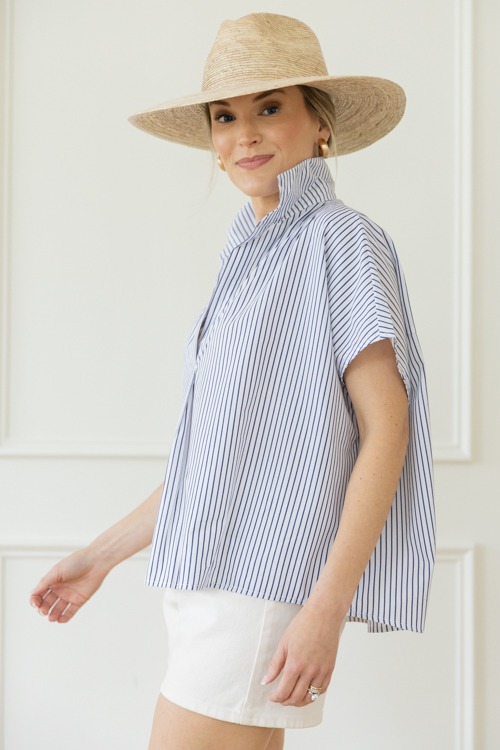 Classic Stripe Oversized Top, White - 0417-170.jpg