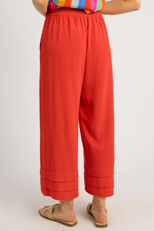 Pleat Detail Linen Pants, Poppy - 0502-125h.jpg