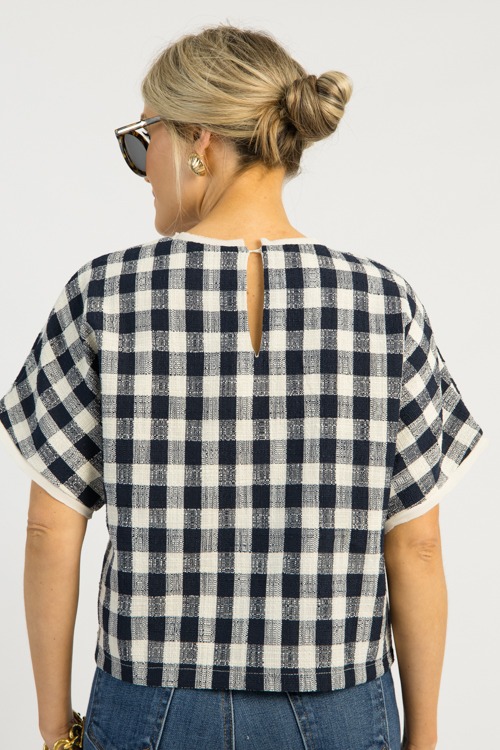 Gingham Tweed Top, Navy - 0508-146-Edit.jpg