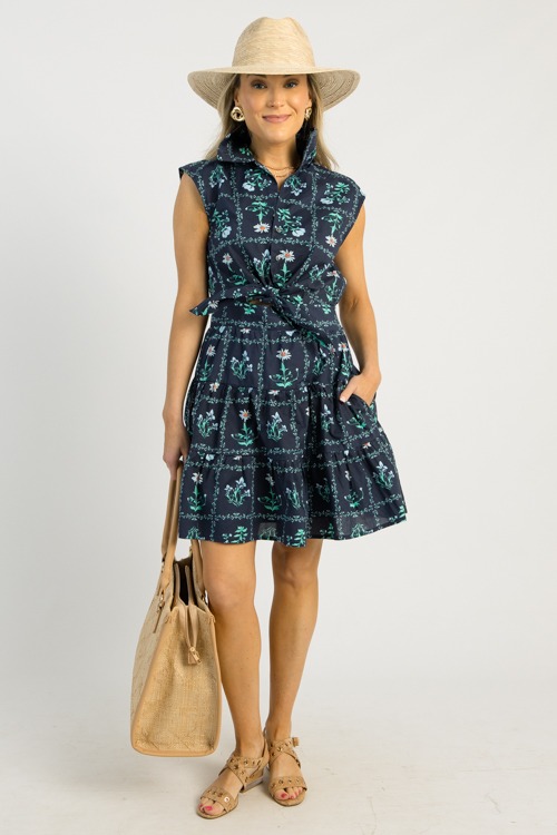 Daisy Tie Front Dress, Navy - 0508-1p.jpg
