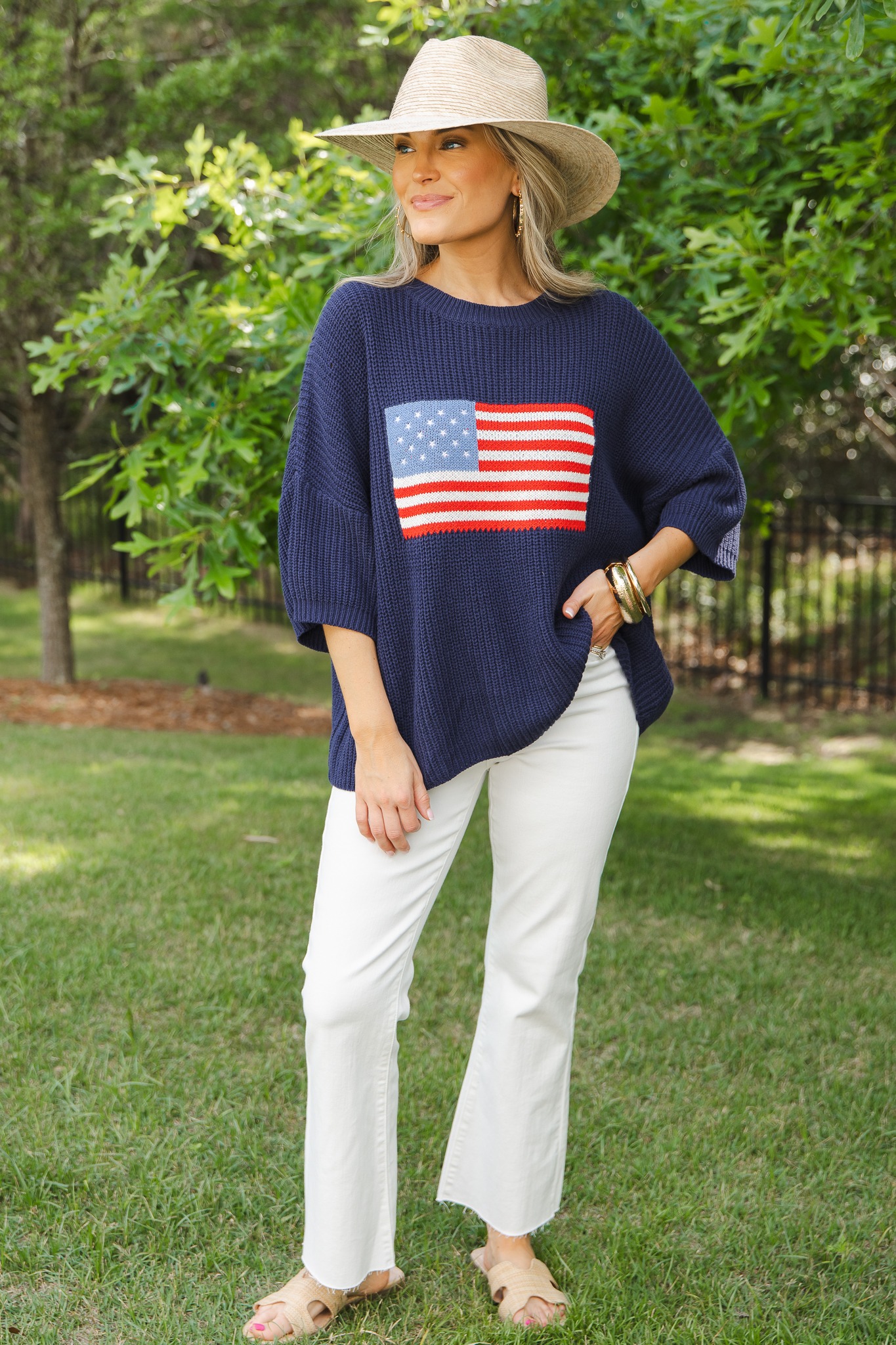 Kate Kick Flare Jeans, White - 0509-296.jpg