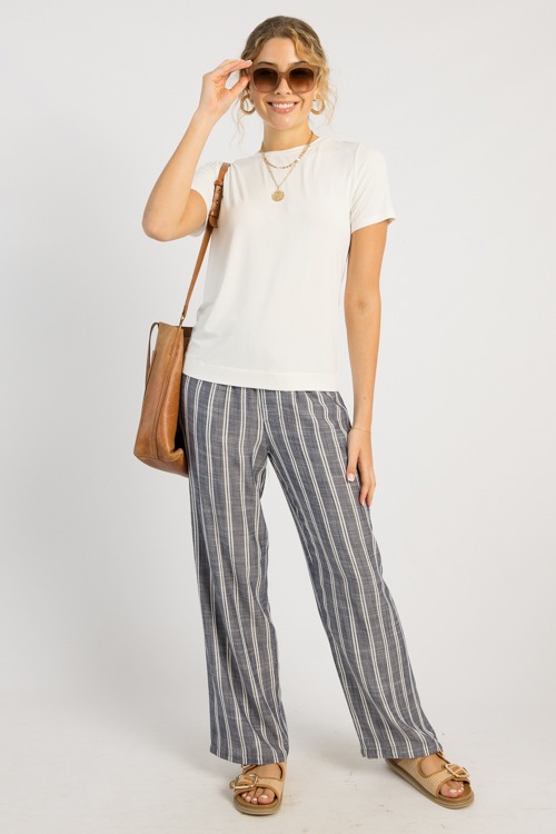 Pull-On Stripe Pants, Navy White - 0515-12.jpg