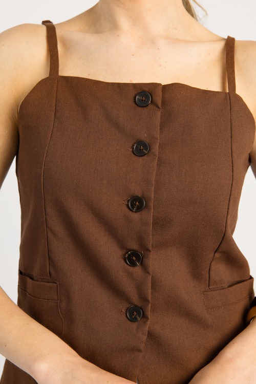 Button Up Vest Tank, Chocolate - 0515-4.jpg