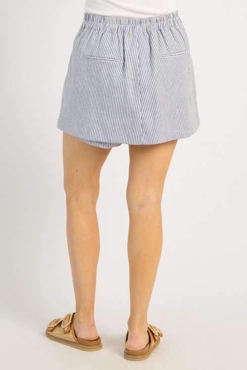 Striped Overlay Skort, Blue - 0515-70h.jpg