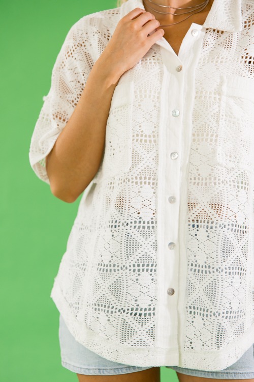 Crochet Button Down, White - 0523-93h.jpg