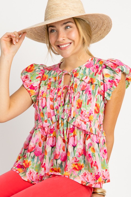 Tulips Ruffle Top, Red - 0530-13p.jpg