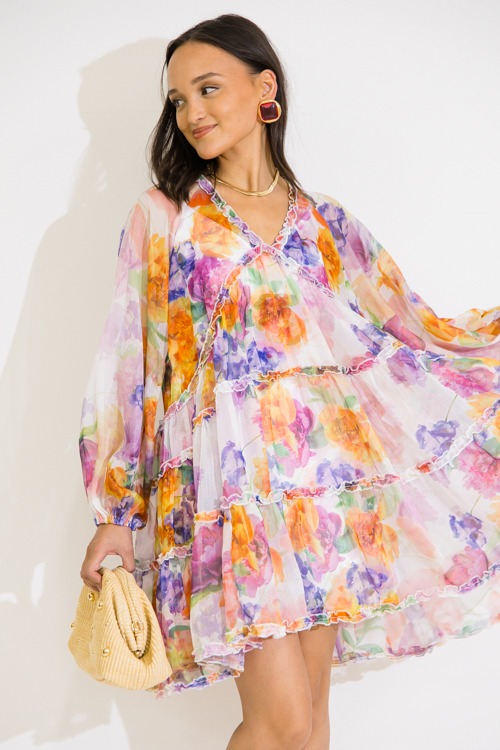 Ruffle Tier Floral Dress, Multi - 0604-39.jpg