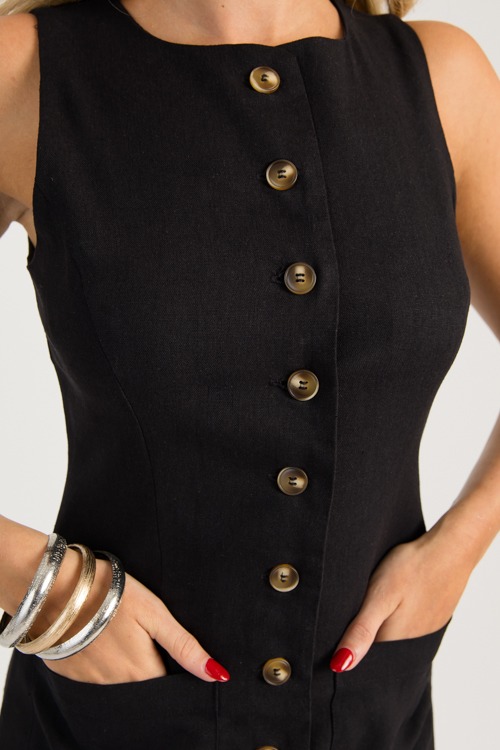 Linen Button Dress, Black - 0605-32.jpg