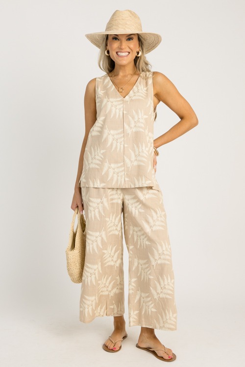 Palm Leaf Pant Set, Taupe - 0606-72p.jpg