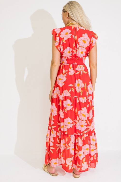 Smock Waist Floral Maxi, Red - 0609-31.jpg