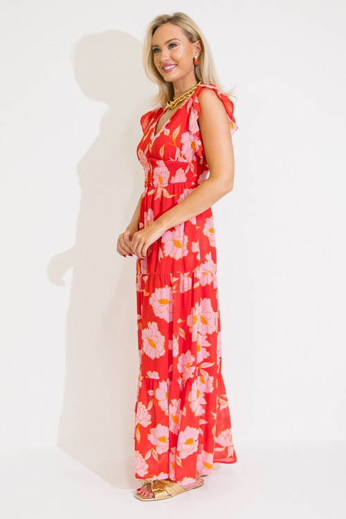 Smock Waist Floral Maxi, Red - 0609-34.jpg