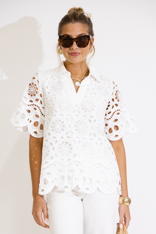 Eyelet Collared Top, Off White - 0610-8.jpg