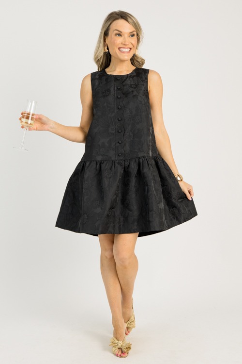 Floral Elegance Dress, Black - 0612-8p.jpg
